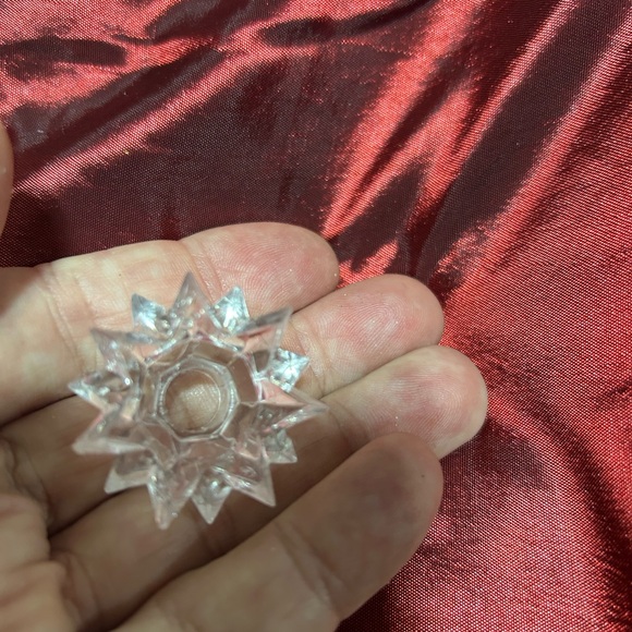 24 VINTAGE ATOMIC STAR-BURST CLEAR REFLECTORS CHRISTMAS STRING LIGHT COVERS - Picture 7 of 10